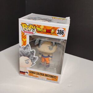 Funko Pop Dragon Ball Super: Goku Ultra Instinct 386 Vinyl Figure